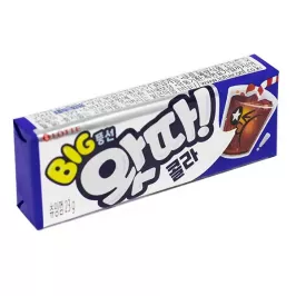 Жевательная резинка  Lotte "Big Whatta Cola" для надувания пузырей со вкусом колы картинка 361155 - МосИгра